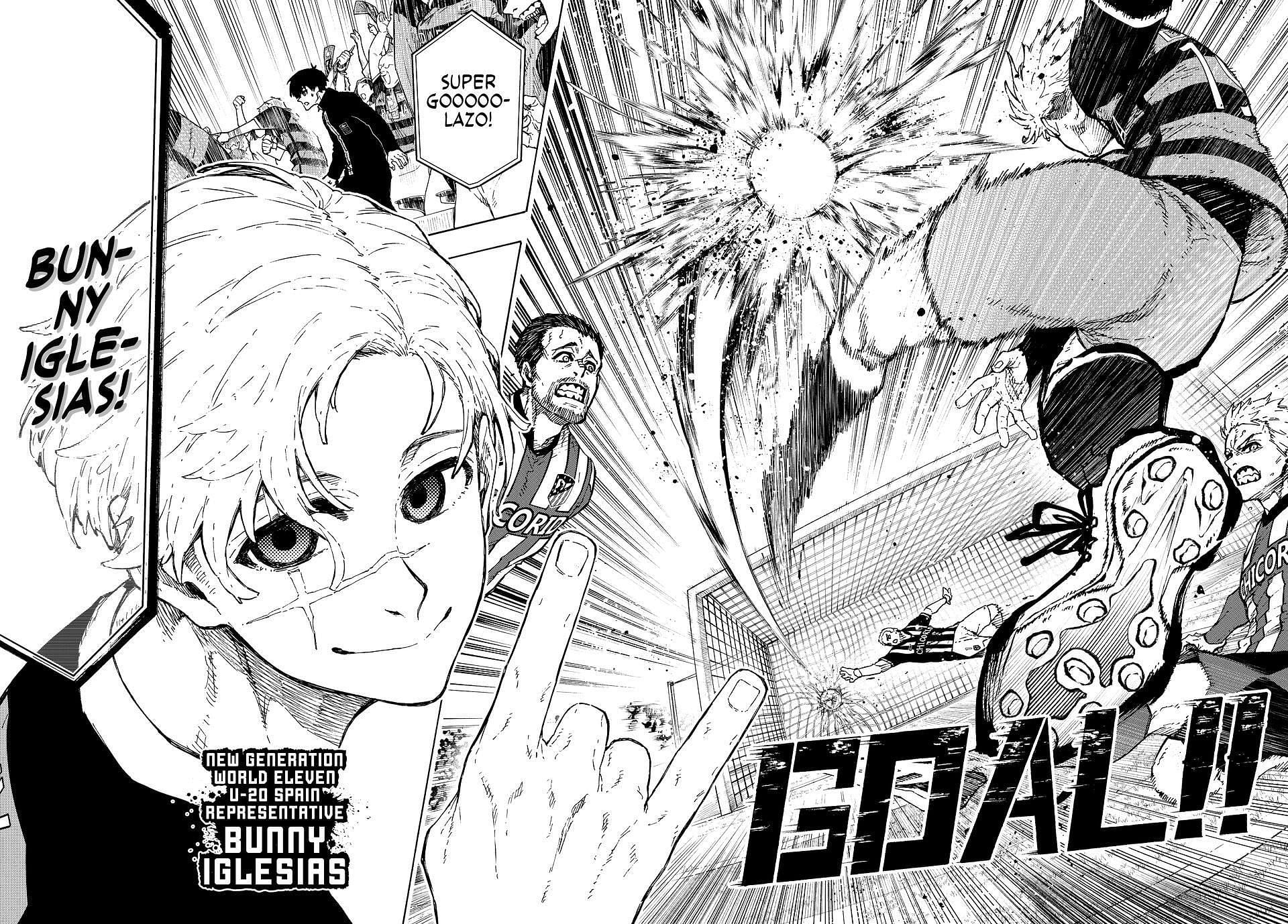 Bunny Iglesias as seen in the manga (Image via Kodansha)